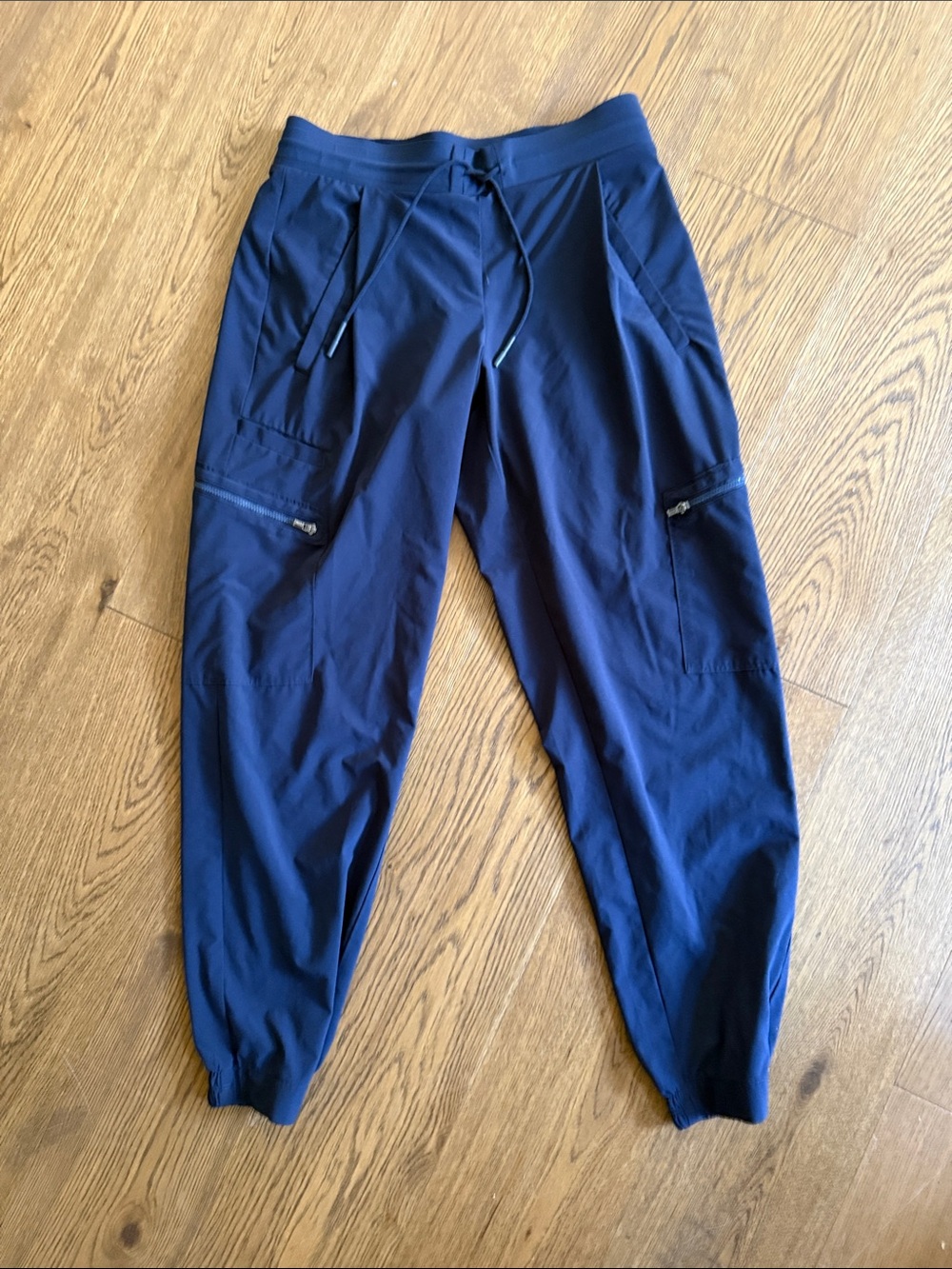 Athleta Navy Drawstring Jogger Pants